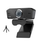 USB HD Webcam Built-in Microphone Smart 1920 X 1080P 30fps Web Cam Camera For Desktop Laptops PC Game For Conferencing, Live Streaming, Recording ,Easy to Install