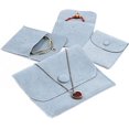 thumbnail image 3 of 6pcs Velvet Jewelry Storage Pouch with Snap Button Gift Bags Small Purse Jewelry Storage Box, 3 of 5