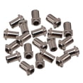thumbnail image 4 of fastboy 20Pcs Metal Drum Screws Nuts Easy Percussion Practical to Install Instrument Silver M5, 4 of 6