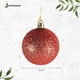 thumbnail image 2 of Set de 24 Esferas Navideñas Jardimanía, Plástico rojo, 2 of 6