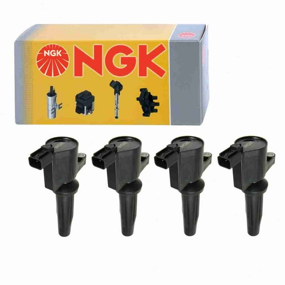 4 pc NGK 48846 Ignition Coils for 1415120 178-8328 19145831 2505-235353 36-8053 4M5Z-12029-A 4M5Z-12029-B 4M5Z-12029-BA 4M5Z-12029-BB 4M5Z-12029-BC 673-6010 DG501 DG504 DG507 DG537 DG541 E417 F584