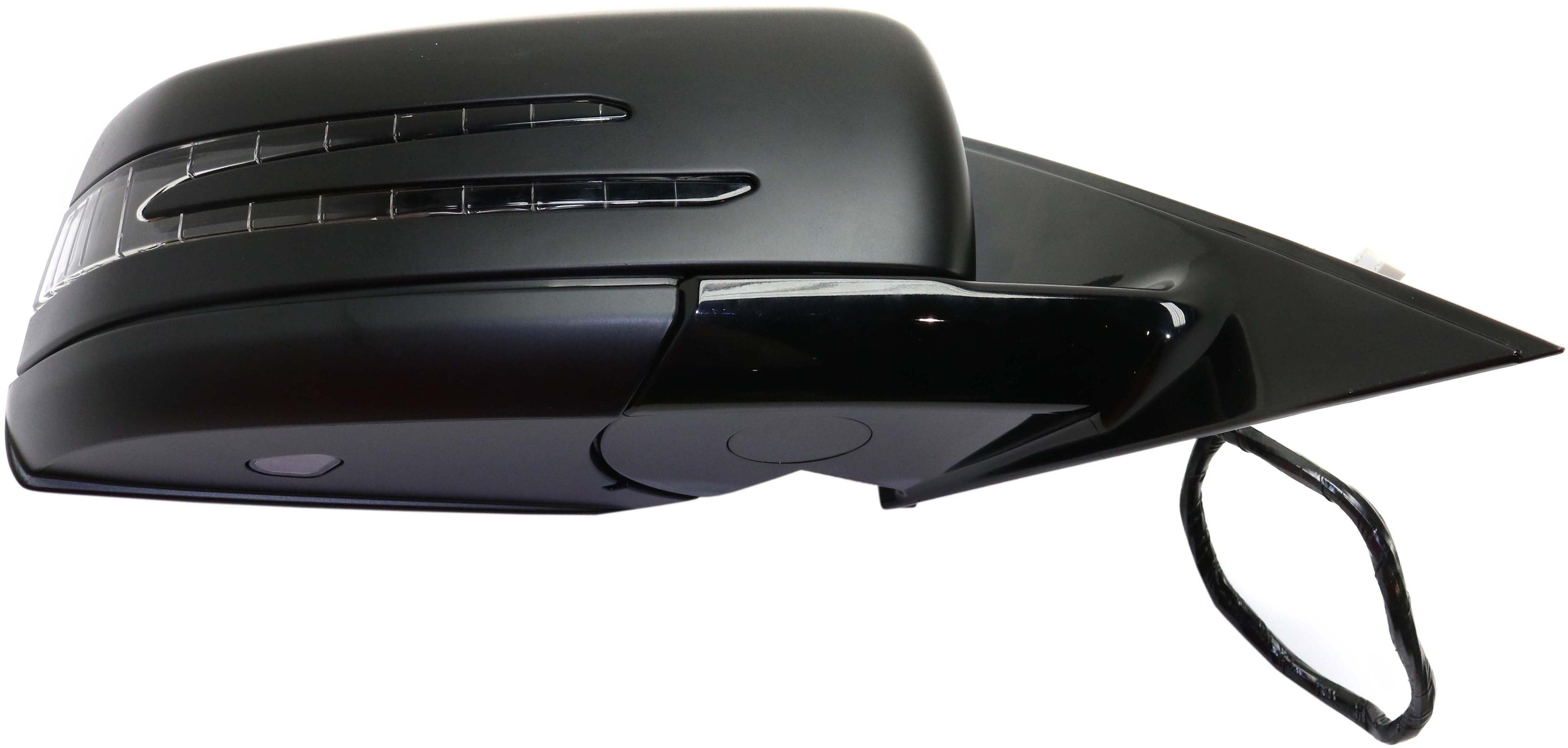 Mirror Compatible With 2010-2013 Mercedes Benz S63 AMG S65 Right Passenger Side Heated In-housing Signal Light Paintable Kool-Vue