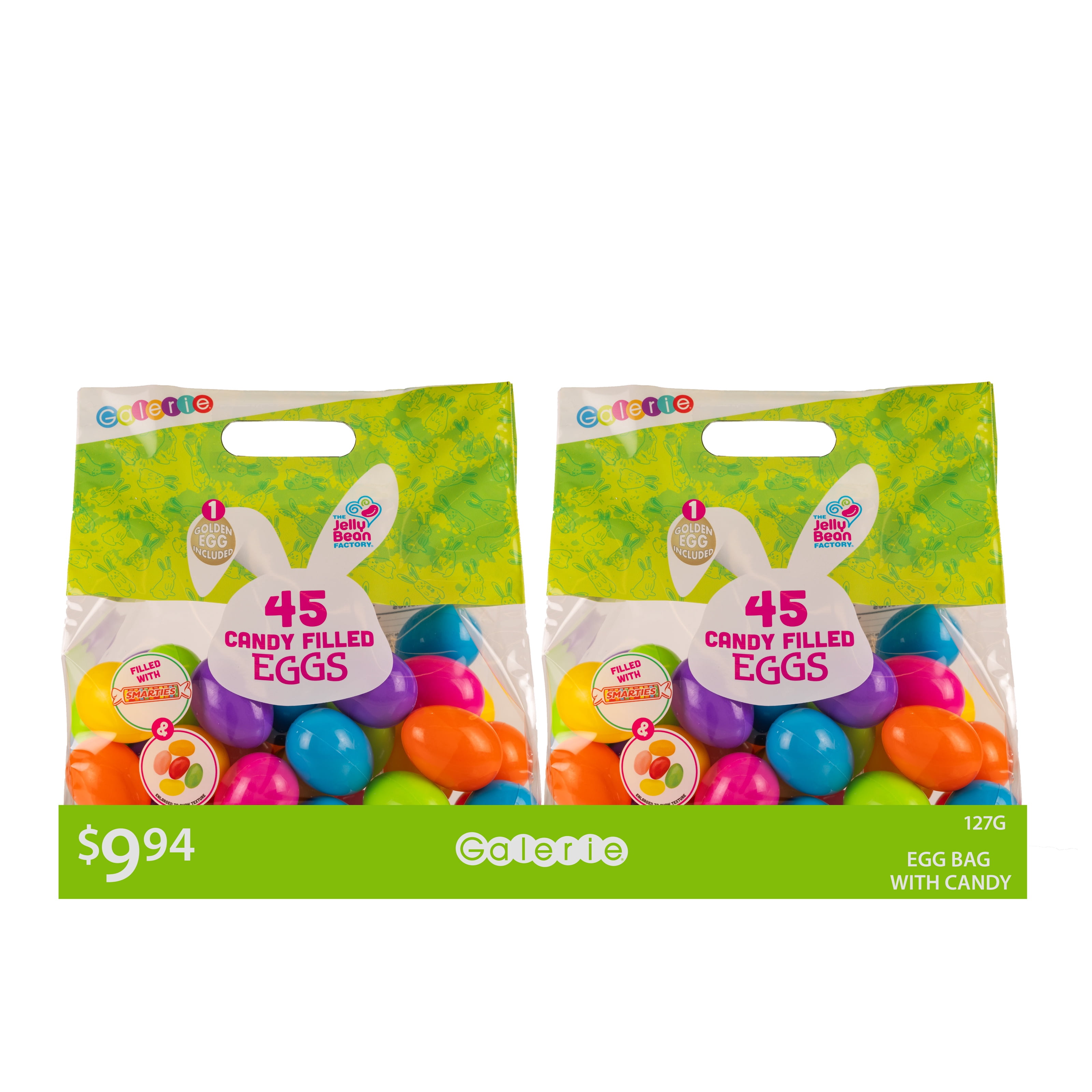 Galerie 45 Count Egg Bag with Jellybeans for Easter Hunt