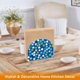 thumbnail image 6 of Yayeee Napkin Holder for Table Set of 2 Kitchen Paper Tissue Organization, Blue Dots, 6 of 8