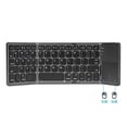 thumbnail image 1 of Prncalprior Foldable Bluetooth Keyboard with Touchpad, Wireless Mini Keyboard, 1 of 5