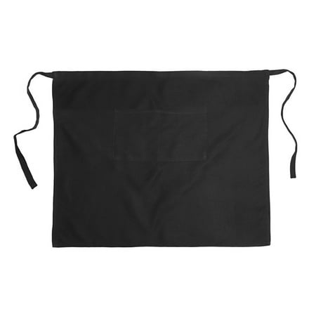 

Lixi 1pc Half-length Apron Premium Apron Practical Home Cooking Apron (Black)