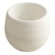 thumbnail image 2 of Macetas de plástico para plantas suculentas, macetas para plantas de interior, maceta de jardinería decorativa moderna con drenaje para hierbas, Blanco DYNWAVEMX mini macetas suculentas, 2 of 8