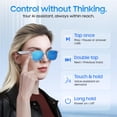 thumbnail image 3 of Gafas inteligentes LIMU Gen 5 con traductor IA y Bluetooth UV400, 3 of 8