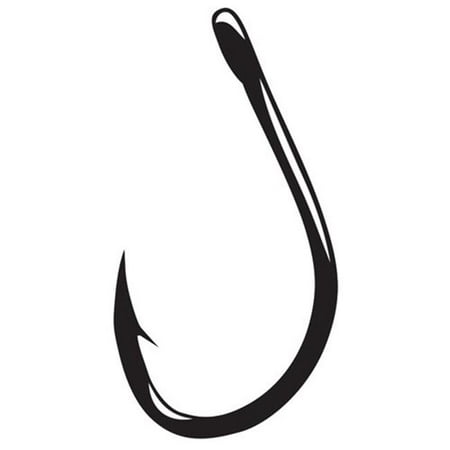 Live Bait NS Black Saltwater Fishing Hook, Size 5-0 - Pack of