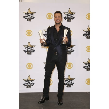 - Luke Bryan In The Press Room For 50Th Academy Of Country Music Awards 2015 - Press Room Arlington Convention Center Arlington Tx April 19 2015 Photo By MoraEverett Collection Celebrity