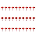 thumbnail image 1 of yuksok Lanternes Chinoises Mini Rouges Porte-Bonheur en Flocage pour Maison Bateau Dragon Festival du Printemps 30 Pcs, 1 of 9