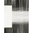 thumbnail image 2 of Hogan, Melody 12x14 Black Ornate Wood Framed with Double Matting Museum Art Print Titled - Neutral Abstract White, 2 of 4