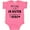 Hot Pink, variant on Inktastic My Dad is an Er Doctor and a Hero Boys or Girls Baby Bodysuit
