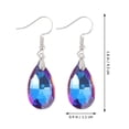 thumbnail image 2 of FESTFENDS 12 Pares Aretes Colgantes De Para Mujer Accesorios Decorativos Elegantes Y Coloridos, 2 of 6