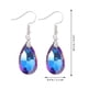 thumbnail image 2 of 12 pares de aretes colgantes de cristal chic gotas de oído pendiente regalos mujeres decoraciones orejas, 2 of 8