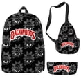 thumbnail image 5 of New Student School Bag, BACKWOODS Cigar Backpack Three-piece, Messenger Bag Pencil Case--Week, 5 of 5