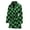 156, variant on Green And Black Buffalo Check Women Bathrobe One Size Univeral Fits, Checkered Caro Plaid Tartan Fashion Lightweight Plush Fleece Long Robe For Women