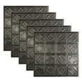 thumbnail image 1 of Great Lakes Tin Ludington Argento 2ft x 2ft Lay In Ceiling Tiles (5 Pack), 1 of 6