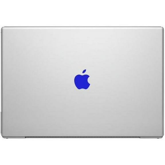 Blue Color Change Apple Overlay Decal Sticker - Vinyl Decal for Macbooks