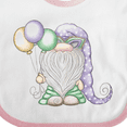 thumbnail image 4 of Inktastic Mardi Gras Gnome Boys Baby Bib, 4 of 4