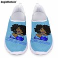 thumbnail image 1 of Zapatos casuales de mujer Doginthehole, zapatos planos de moda de la hermandad Zeta Amicae, zapatillas sin cordones para exteriores, zapatos de malla transpirables de verano, 1 of 5