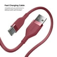 thumbnail image 5 of Liquipel Powertek Premium Braided USB-A to USB-C Cable - Pink, 5 of 5