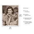 thumbnail image 2 of Migrant Mother Nipomo California - Black and White Historic Photograph by Dorothea Lange c.1936 - Fine Art Matte Paper Print (Unframed) 16x20in, 2 of 4