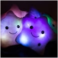 thumbnail image 5 of Creative Twinkle Glowing Stars Shape Plush Throw Pillow, LED Night Light Pillow Cojines Juguetes de peluche Regalos para niños, White Sincero Hogar, 5 of 5