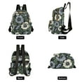 thumbnail image 4 of FORMRS Mini Backpack Purse for Women Travel Daypack Casual Shoulder Bag, Dark Floral, 4 of 7