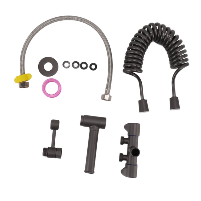 Rociador de pañales de tela, Kit de rociador de bidé de mano de diseño ergonómico de cobre para baño