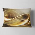 thumbnail image 2 of Elegant Modern Sofa - Abstract Throw Pillow - 12x20, 2 of 5
