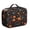 Basketball and Hoop, variant on Basketball and Hoop Black Pattern Insulated Lunch Bag Teens,Bento School Lunch Bag for Teens for Work,Picnic or Travel 10.6x7.7x4.3 Inches,12 Can Capacity