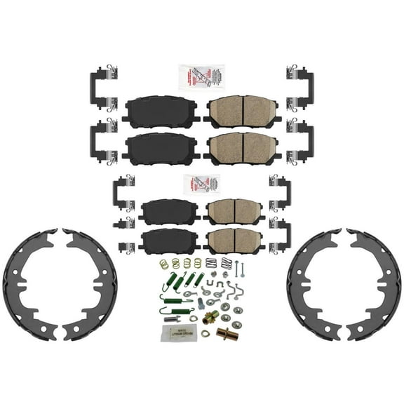 Ceramic Brake Pads Parking Emergency Brake Shoe For Lexus RX400H 2006 2007 2008