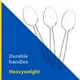 thumbnail image 2 of PLASTICPRO Disposable Plastic Teaspoons Heavyweight Tea Spoons, Clear, Pack of 200, 2 of 9