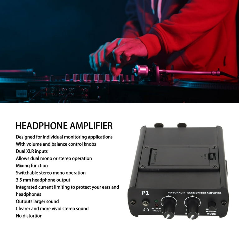 Headphones mixer online for studio