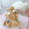 thumbnail image 2 of GASTROPOD Dog Sweater,Adorable Sweater Dress Design Dog Clothes,Perfect Fit for Small Dogs and Cats Puppy Clothes,XS, 2 of 4