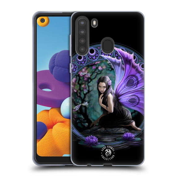 Head Case Designs Officially Licensed Anne Stokes Fairies Naiad Soft Gel Case Compatible with Samsung Galaxy A21 (2020)