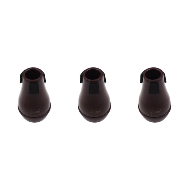 Greeniant Silenciador de sordina recta para trombón Sourdine para trombón alto tenor - Rojo oscuro Type1 Type1 NO1