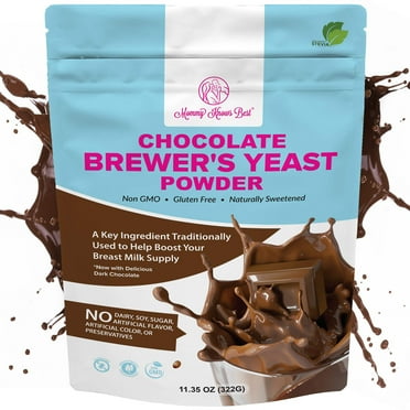 Chocolate Brewers Yeast Powder for Lactation - 16oz