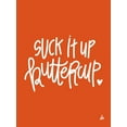 thumbnail image 2 of Barrett, Erin 12x14 White Modern Wood Framed Museum Art Print Titled - Suck it Up Buttercup, 2 of 4