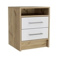 thumbnail image 5 of TUHOME Eter Nightstand Engineered Wood Nightstands in  Multi-color, 5 of 11