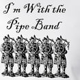 thumbnail image 3 of CafePress - I'm With The Pipe Band - Women's Long Sleeve Relaxed Fit Cotton Light Pajama Set, 3 of 3