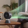 thumbnail image 4 of Desktop Cooling Fan 120° Oscillating Ceiling Table Fan 3 Gears Air Circulation, 4 of 10