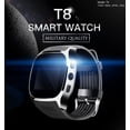 thumbnail image 2 of T8 Bluetooth Smart Watch with Camera Music Player Facebook Whatsapp Sync SMS Smartwatch Support SIM TF Card for Android, 2 of 9