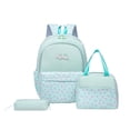 thumbnail image 2 of 3PCS Backpack for School Girls with Lunch Box Pencil Case Lightweight Teen Girls Bow Backpack Kids Schoolbag for Elementary Middle High School Supplies Laptop Travel Daypack, 2 of 6