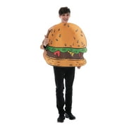 EraSpooky Unisex Cute Hamburger Costume Funny Food Cosplay Outfit For Halloween Family Party Fancy Dress Up One Size