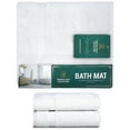 thumbnail image 4 of Adobella 2 Premium Turkish Bath Mats, 100% Combed Turkish Cotton, 800 GSM, 20 x 33 inch, White, 4 of 7