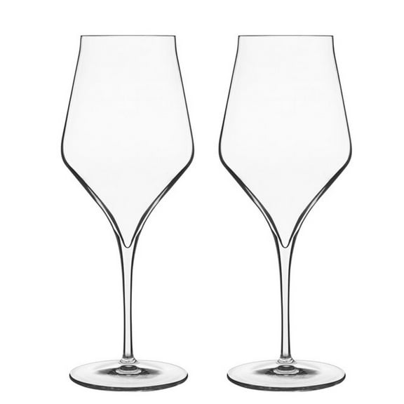 Luigi Bormioli Supremo Bordeaux Stemglasses (Set of 2), 18.5 oz, Clear