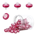 thumbnail image 1 of 100 Pcs Syringe Filters Ptfe Hydrophobic 0.22um Membrane 13mm Pore Filtration Non-sterile Syringe L, 1 of 5