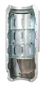 Moroso MOR21048 Oil Pan Big Block Chevrolet Eliminator with Partd Try, Clear Zinc